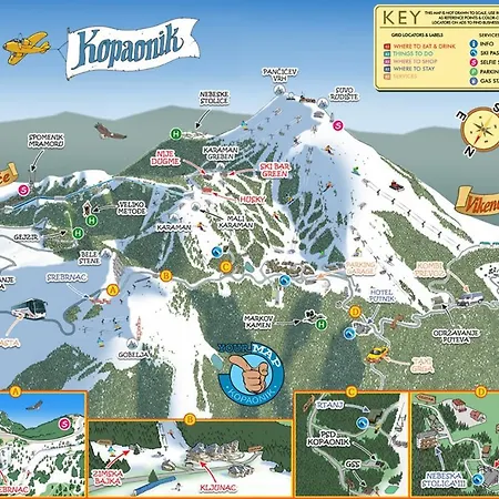 Beli Vuk - Brzece, Kopaonik Lägenhet