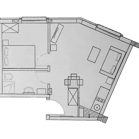 Beli Vuk - Brzece, Kopaonik Lägenhet